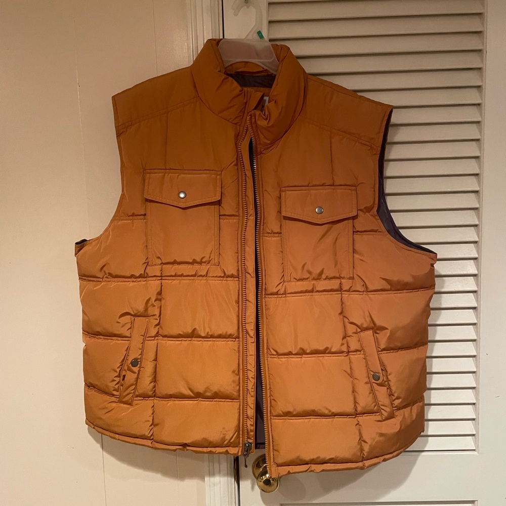 Goodfellow & Co Men's Rust Puffer Vest